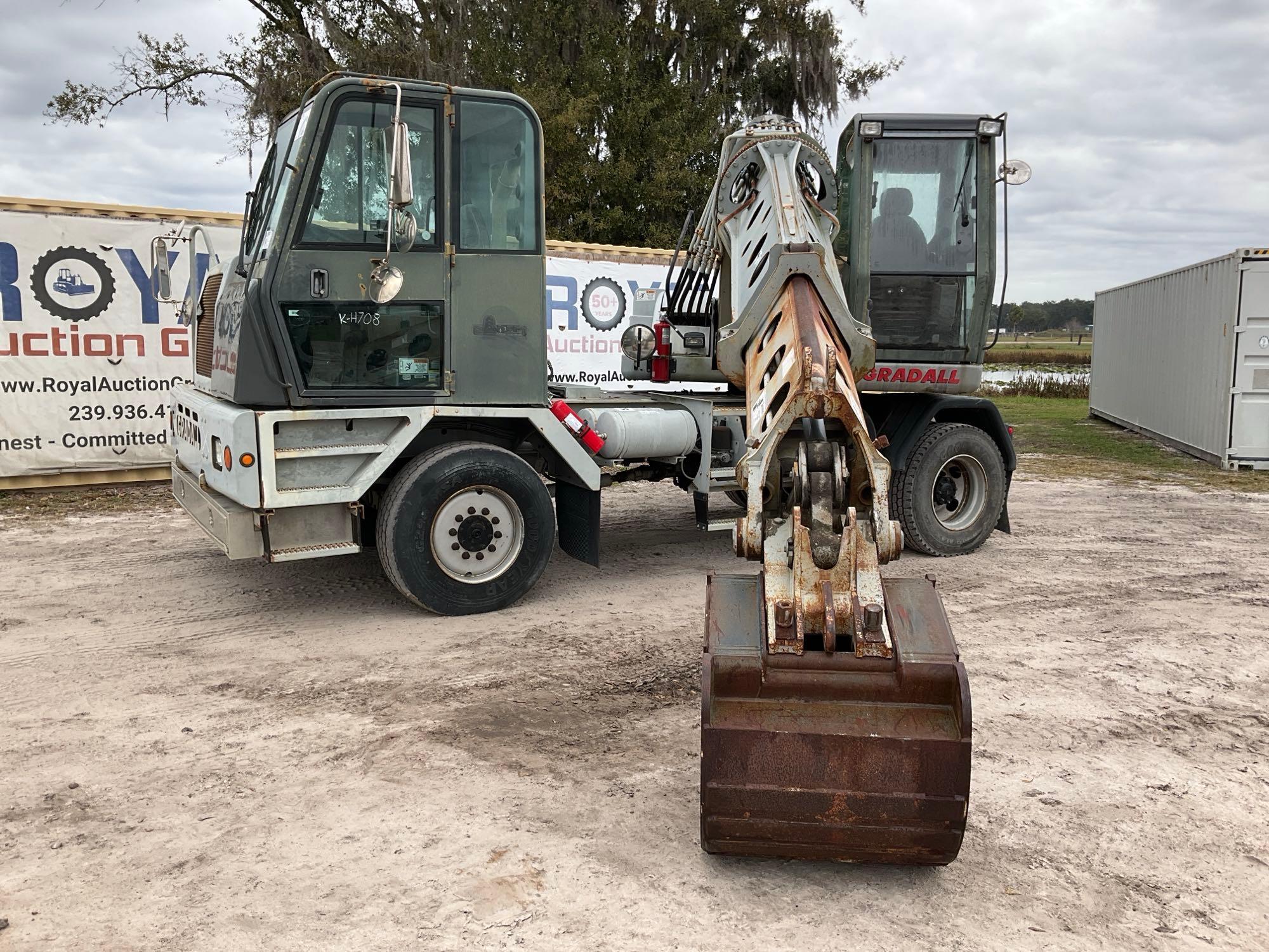 2007 Gradall XL3100 Wheeled Excavator - Sarasota County